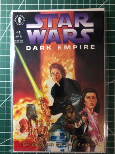 Star Wars: Dark Empire #1, 2, 3, 4, 5, 6 (1991) full run.