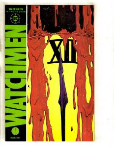 Watchmen Complete DC Comics LTD Series # 1 2 3 4 5 6 7 8 9 10 11 12 A Moore JF14