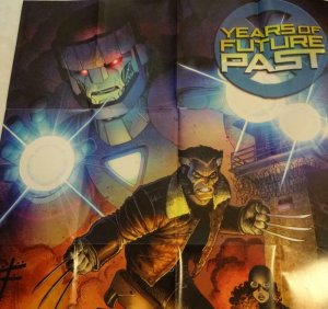 YEARS OF FUTURE PAST SECRET WARS Promo Poster, 24 x 36, 2015, MARVEL, Unused 149