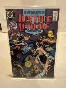 Justice League America #32 1989 9.0 (our highest grade) Adam Hughes Art!