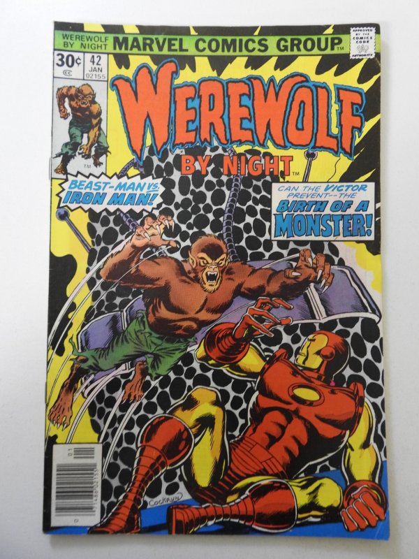 Werewolf by Night #42 (1977) VG/FN Condition! moisture stain bc