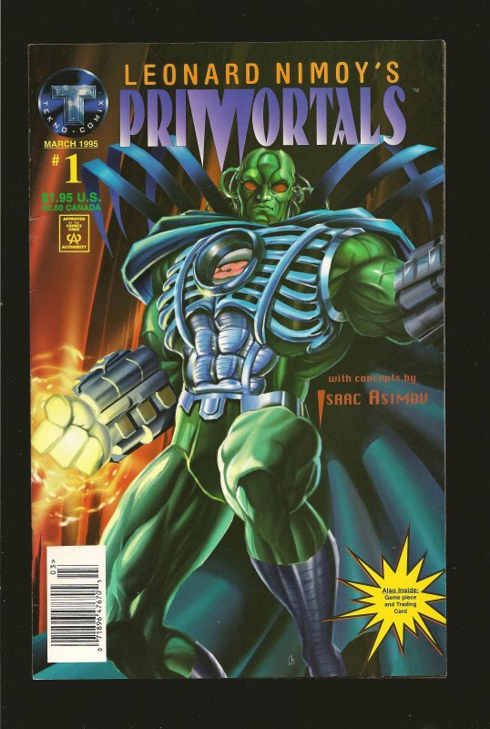 Tekno Comics Leonard Nimoys Primortals Vol 1 Vol 2 Vol 3 March April May 1995