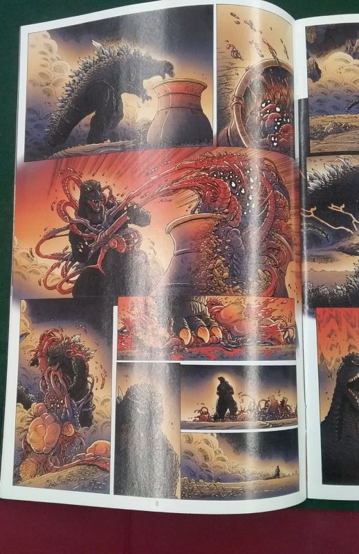 Godzilla In Hell #1 Cover B (2015)