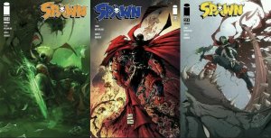 Spawn # 314 Cover Set A B C NM Image McFarlane Mattina Revolver