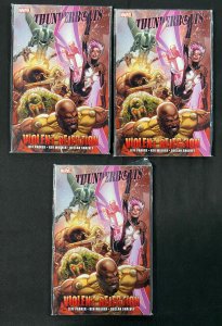 THUNDERBOLTS VIOLENT REJECTION TPB LOT (3 COPIES) VF/NM