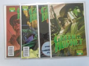 Green Hornet Year One (2010 Dynamite) Set:#1A-1D, 9.0+ (2010)