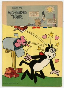 Krazy Kat 1 Fair 1.0 Gold Key 1963 Silver Age Only GK Issue Fred Fredericks