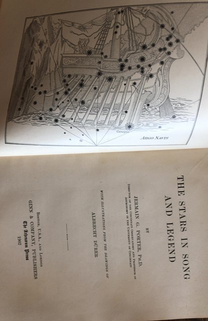 The Stars in song and legend,Porter,1902,astrology!