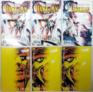 Convergence Hawkman Lot of 6 #1 x2, 1 B x2, 2, 2 B (2015) DC Comics 1st Print