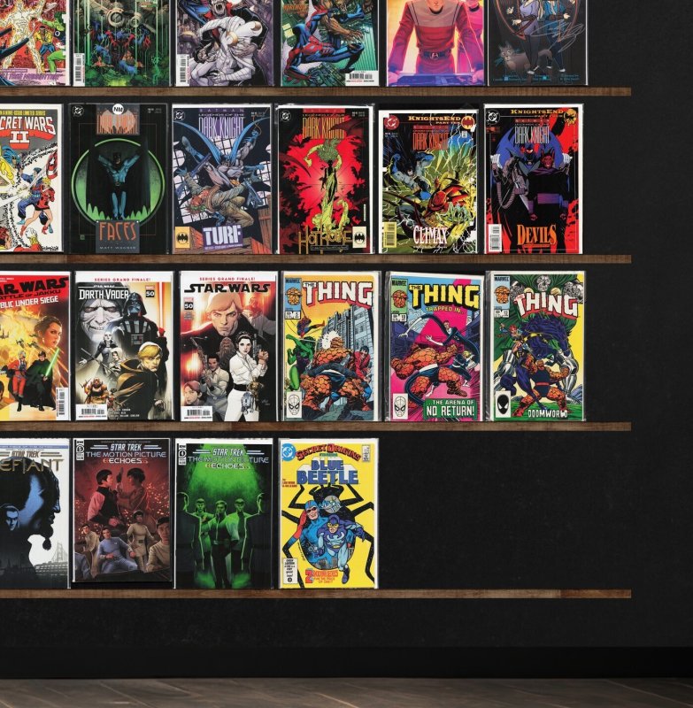 Huge Lot 150+ Comics with The Thing, Batman, Birds Of Prey & More!