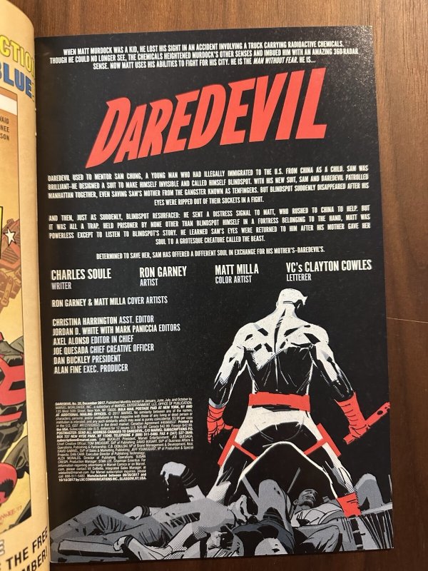 Daredevil #28 VF Kingpin Elected Mayor (Marvel 2017)