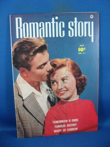 ROMANTIC STORY 11 VF 1951 PHOTO CVR