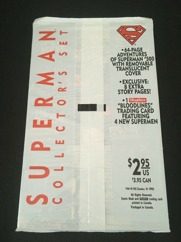 ADVENTURES OF SUPERMAN #500 Sealed in Bag