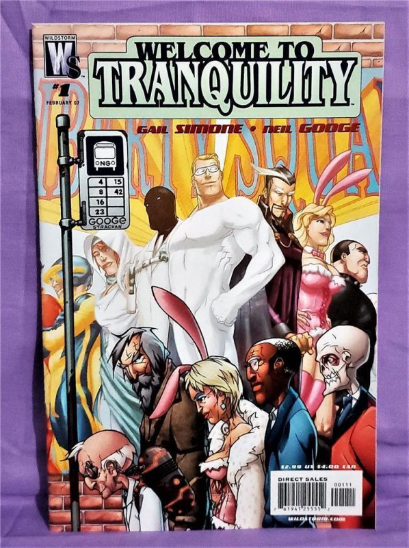 WELCOME TO TRANQUILITY #1 - 10 #1 & #2 1:10 Variant Covers (DC 2007)