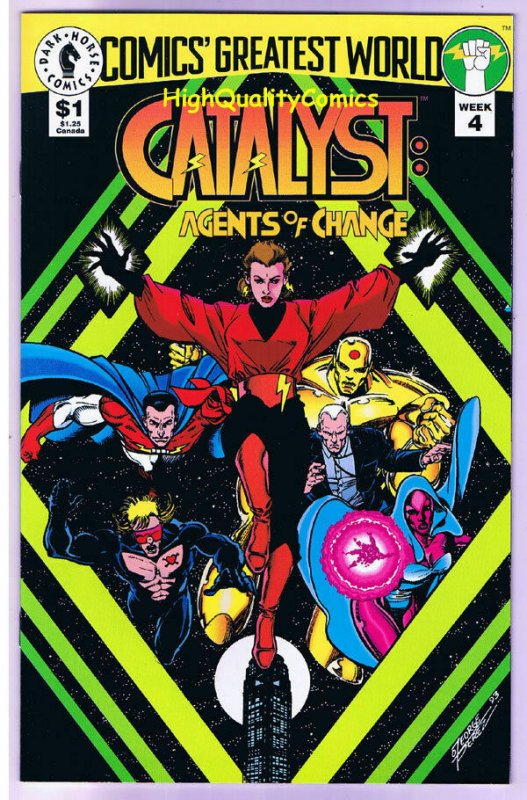 CATALYST : Agents of, NM+, Comic's Greatest World, 1993,more Dark Horse in store