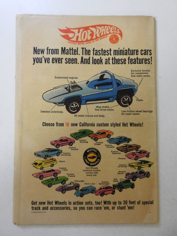 Superman #209 (1968) GD Condition see description