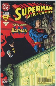 Action Comics #719 (1938) - 9.0 VF/NM *Hazard's Choice/Batman*