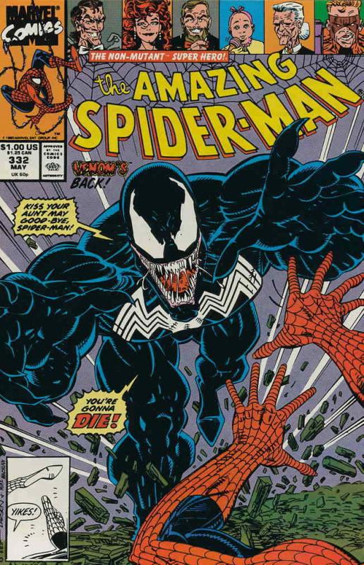 Amazing Spider-Man, The #332 VF/NM; Marvel | save on shipping - details inside