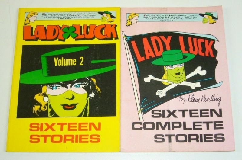 Lady Luck TPB 1-2 complete series - klaus nordling - will eisner set