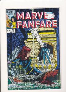 HUGE SET of 17 Comics!!-MARVEL FANFARE #3-#19 F/VF  (SIC313)