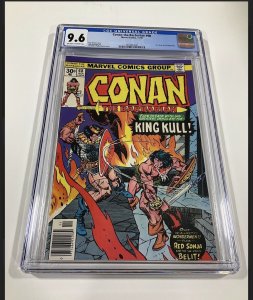 Conan The Barbarian 68 cgc 9.6 ow/w pages 