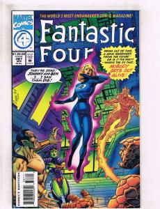 Lot Of 5 Fantastic Four Marvel Comic Books # 387 389 395 404 405 Human Torch HJ5