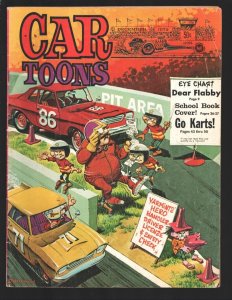 CARtoons #68 1972-Petersen-Race car & hot rod gags-jokes-comics-VG