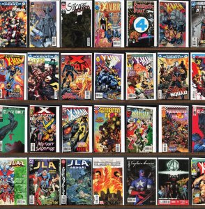 Huge Lot 140+ Comics with X-Man, Suicide Squad, X-Factor, Jla & More!