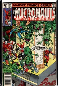 Micronauts #20 (1980) Micronauts