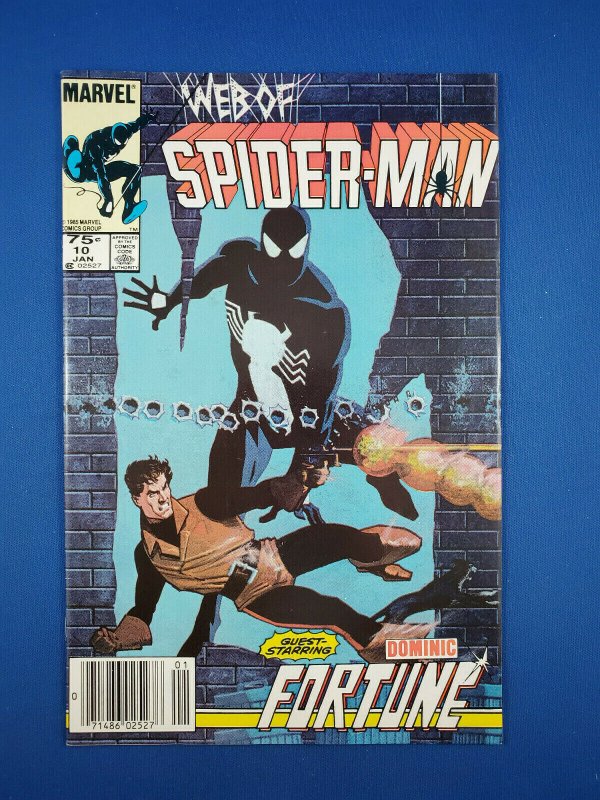 WEB OF SPIDERMAN 10 VF NM  1986 PRICE VARIANT