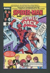 Spiderman Power Pack Child Abuse Promo / 8.0 VFN   1984
