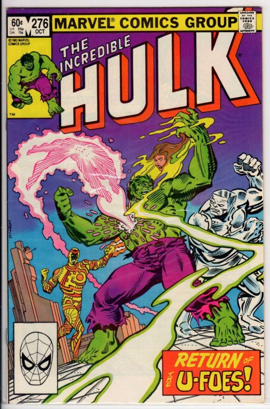 The Incredible Hulk #276 Direct Edition (1982) 7.5 VF-