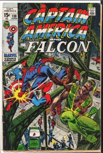 Captain America #138 (1971) Captain America and the Falcon