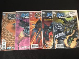 BATMAN CONFIDENTIAL #2, 3, 4, 5, 6 VFNM Condition