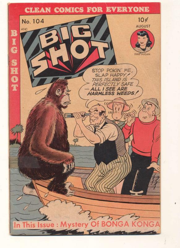 Big Shot Comics #104, VG (Actual scan)