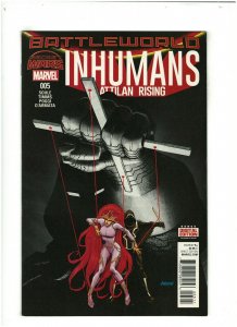 Inhumans: Attilan Rising #5 VF+ 8.5 Marvel Comics Secret Wars Battleworld 
