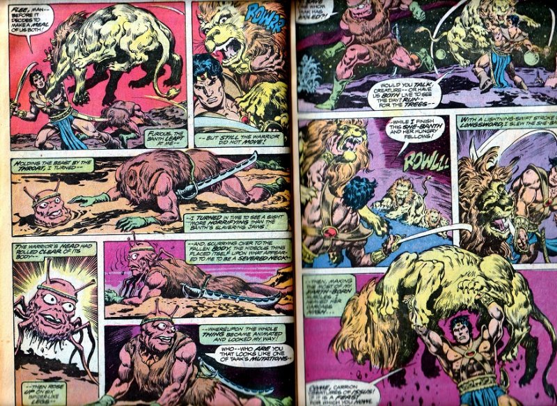 John Carter Warlord of Mars(Marvel) # 12, Annual # 1,2