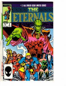 Lot Of 7 Marvel Comic Books Champions #5 15 17 Human Fly #1 2 Eternals #1 2 TW56