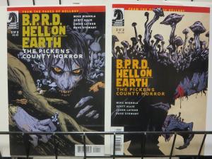 BPRD HELL ON EARTH PICKENS COUNTY HORROR (2012 DH) 1-2 COMICS BOOK