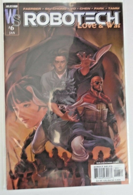 *Robotech Love & War (2003 WildStorm, of 5) #1-5 All 12 Covers!