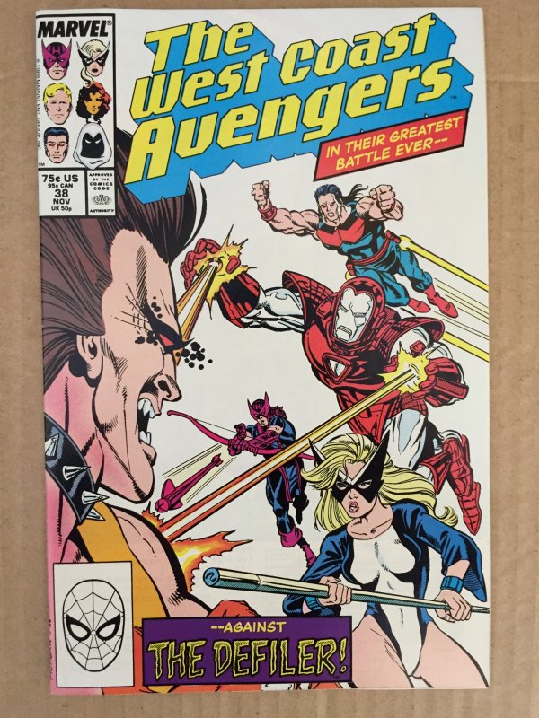 The West Coast Avengers #38