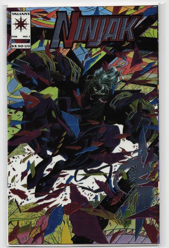 Ninjak #1  (1994) Ninjak