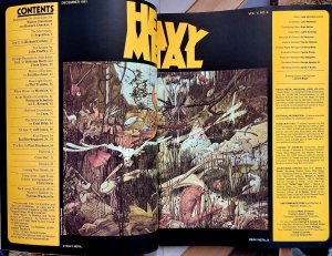 HEAVY METAL Vol.5 #9 & 10 (1981) Sharp Set Of 2 FANTASY ART Legendary Creators