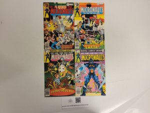 4 Micronaults Marvel Comic Books #2 3 4 5 82 TJ31