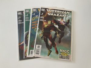 Superman Shazam First Thunder 1 2 3 4 Lot Run Set Near Mint Nm Dc Comics