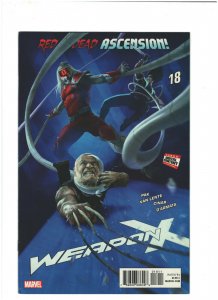 Weapon X #18 VF+ 8.5 Marvel Comics 2018 Wolverine, Domino & Omega Red