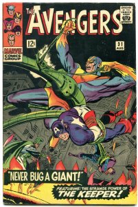 THE AVENGERS #31 1966 comic book CAPTAIN AMERICA IRON MAN MARVEL fn