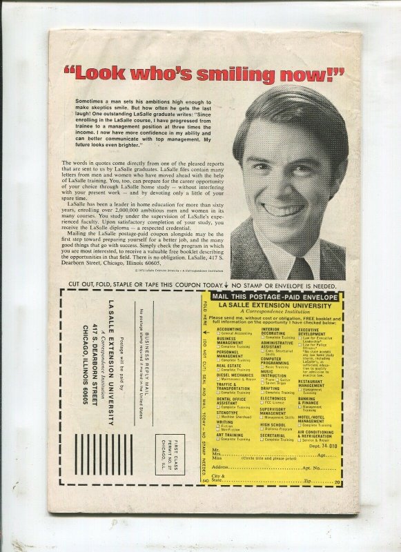 MARVEL PRESENTS #4 - MAW OF MADNESS! - (5.0) 1976