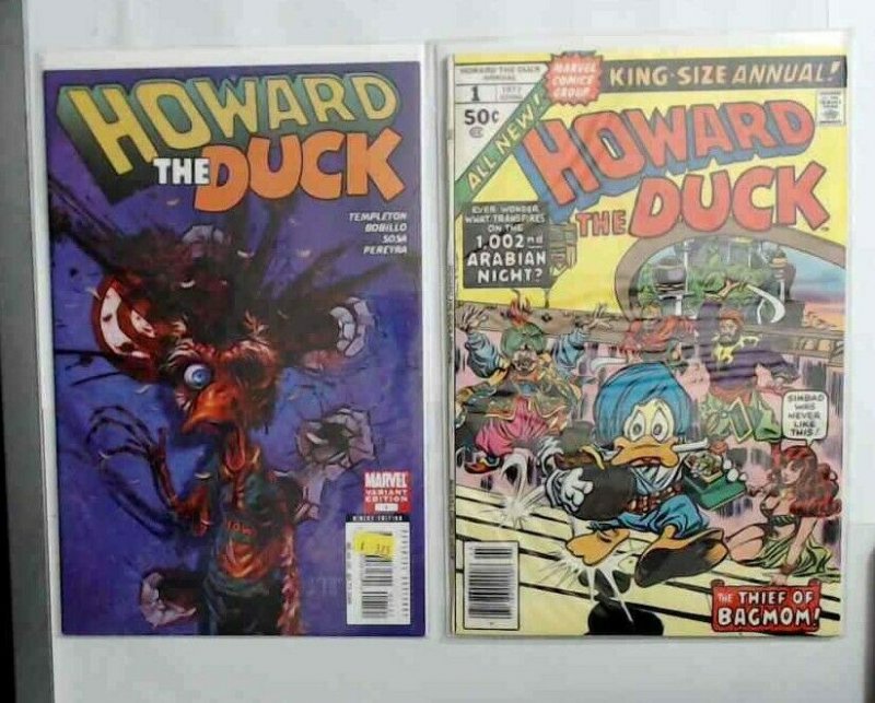 Estate Sale COMIC Lot Howard the Duck with Variant 1-33 Spiderman Bonus Included