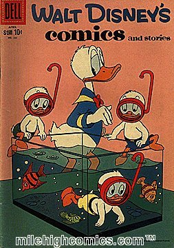 WALT DISNEY'S COMICS AND STORIES (1940 Series)  (DELL) #223 Very Good Comics